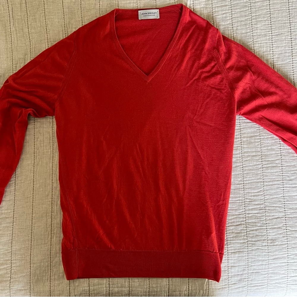 John Smedley V-Neck Sweater James Bond 007